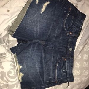 Dark Blank NYC denim shorts